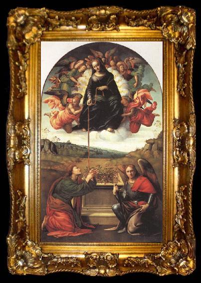 framed  Francesco Granacci Madonna della Cintola, ta009-2